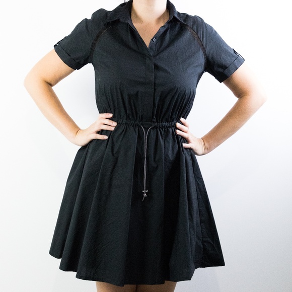 Mossimo Supply Co. Dresses & Skirts - Mossimo - Drawstring Waist Dress - Black